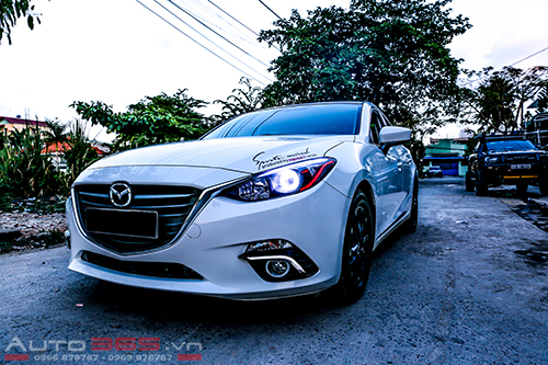 Mazda 3 độ đèn led ô tô - siêu sang chảnh tại Auto365